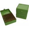 MTM Ammo Box 100 rd. Flip-Top 308Win/243/220Swift, green #RM-100-10