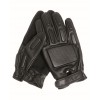 Mil-Tec SEC Leather Combat Gloves, XL, black, 12501002-009